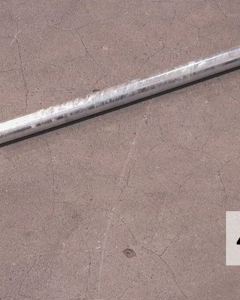 Anti-lying bar left f/farrowing crate DKD20